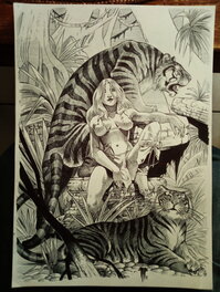 Philippe Bringel - Sheena - Planche originale
