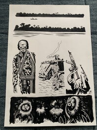 Brüno - Brüno, T'zee, Une tragédie africaine - Planche originale