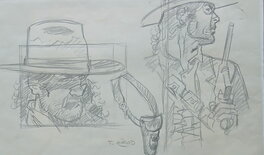 Thierry Girod - Durango - Tome 14 : Un pas vers l'enfer - Girod - Original art