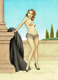 Laurent Paturaud - Transparences & French Riviera - Original Illustration