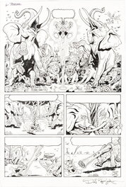 Don Rosa - Don Rosa - Scrooge McDuck - 1993 - Terror of Transvaal - Page 6 Splash - Planche originale