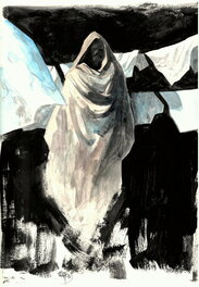 Scott Hampton - Spookhouse 1 Redux - Original Illustration