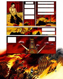 Béatrice Tillier - Planche de l'album "Fée et tendres automates" - Planche originale