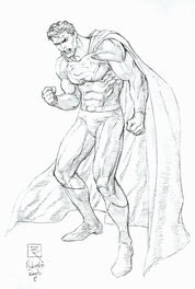 Roberto Zaghi - Superman - Illustration originale