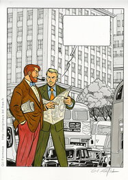 Gil Formosa - Blake et MORTIMER - City - Planche originale