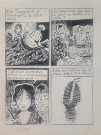 Planche originale - L'Homme Bonsaï