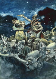 Enki Bilal - La Mort d'Orion - Original Cover