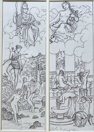 Milo Manara - Milo Manara - Cosi Fan Tutte Catalogue cover - Couverture originale