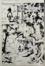 Miguel Angel Repetto - Repetto, Conrack, El Pajaro Sin Nido, planche nº14 de fin, 1979. - Planche originale