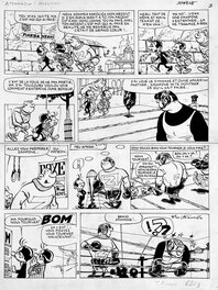 Dino Attanasio - 1963 - Spaghetti et le Grand Zampone - Planche originale