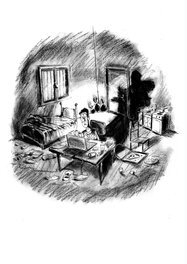 Johann Guyot - Solitude - Illustration originale