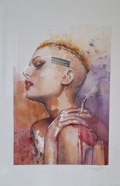 Giovanna Casotto - Ragazza ribelle - Illustration originale