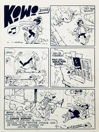 Cézard, Kiwi acrobate, kiwi#137, 1966.