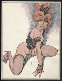 Malik - Archie Cash female personage - Illustration originale