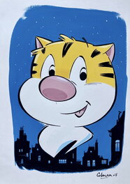 Stéphane Colman - Colman, illustration de Billy The Cat, 2007. - Original Illustration