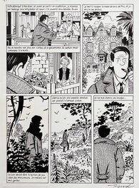 François Ravard - Planche originale Nestor Burma - Planche originale