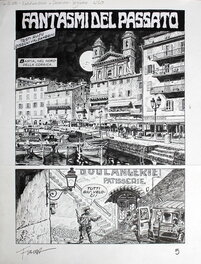 Fabio Valdambrini - Demian  Fantômes du passé/Fantasmi del passato - Planche originale