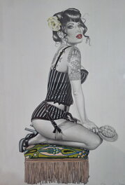 Giovanna Casotto - Cover originale Pin Up - Original Cover