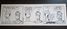Jim Davis - Garfield / Jim Davis - Planche originale