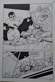 Magnus - Tavola originale Necron - Comic Strip
