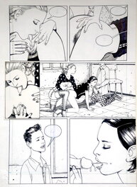 Marco Nizzoli - Tavola originale per Keto - Comic Strip
