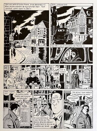 François Ravard - Planche originale Nestor Burma - Planche originale