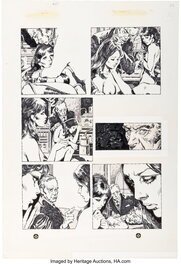 González Pepe - Tavola originale Vampirella - Comic Strip