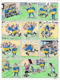 Gürçan Gürsel - Les Foot Furieux / The Champions - Planche originale