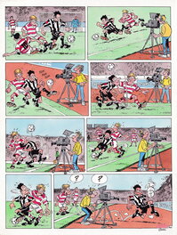Gürçan Gürsel - Les Foot Furieux / The Champions - Planche originale