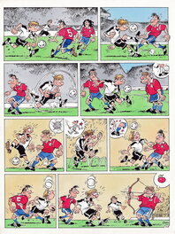 Gürçan Gürsel - Les Foot Furieux / The Champions - Planche originale