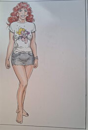 Malik - Cupido(N) girl - Illustration originale