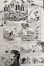 César Spadari - Revenge of the Pirate Queen “ The Phantom “ - Planche originale