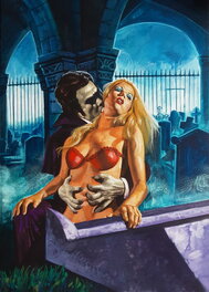 Emanuele Taglietti - « La vendetta del redivivo » - Vampirissimo IV n° 58 - Couverture - Edifumetto - Original Cover