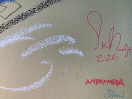 Andromeda signed Andromeda signed