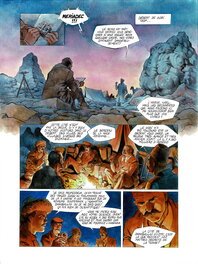 Pierre Taranzano - Un soir dans le désert - Comic Strip