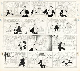 George McManus - Bringing Up Father 4/11/43 by George McManus - Comic Strip
