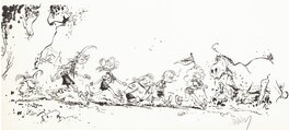 Marc Hardy - 1984 - La Patrouille des Libellules - Illustration originale