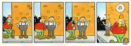 Éric Ivars - Le jongleur - Comic Strip