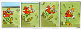 Les escaliers
