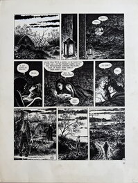 Roland Bochard - Le Mois Noir - Planche originale - Planche originale