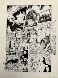 César Spadari - The Return of The Crocco Gang “ The Phantom “ - Planche originale