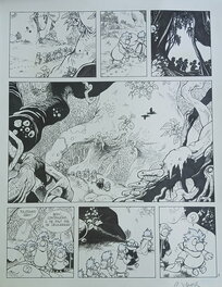 Makyo - Les Bogros - Tome 3 : Touchez pas au champignon ! - Page 9 - Pierre Makyo - Planche originale