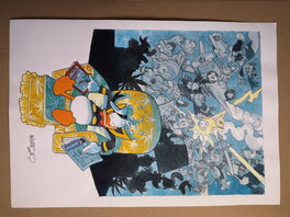 Corrado Mastantuono - Donalds dreams - Illustration originale