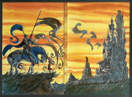 Tiburce Oger - Oger Tiburce - Illustrations Inédites - Illustration originale