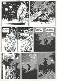 Jean-Marc Rochette - Edmond Le Cochon | La Mouche | Echo Des Savanes - Planche originale