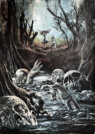 Timo Wuerz - John Sinclair #268 - Wikkas revenge - Vinyl picture Disc A-side - BASTEI 2025 - Original Cover