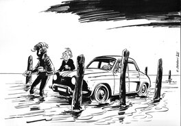 Serge Carrère - L'eau monte - Comic Strip