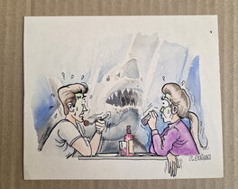 Patrice Seiler - Ils ont peur de moi ? Pathétique… mais flattant !!! - Original Illustration