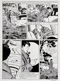 François Ravard - Planche originale Nestor Burma - Planche originale