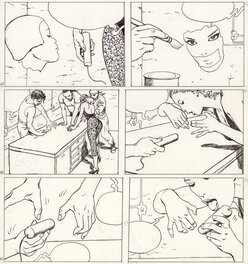 Milo Manara - Le parfum de l'invisible, Tome 2 - Planche originale